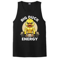 Big Duck Energy Duck Lovers Funny Gym Weightlifting Duck PosiCharge Competitor Tank