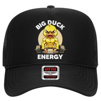 Big Duck Energy Duck Lovers Funny Gym Weightlifting Duck Hat