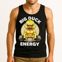 Big Duck Energy Duck Lovers Funny Gym Weightlifting Duck Tank Top