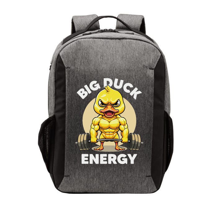 Big Duck Energy Duck Lovers Funny Gym Weightlifting Duck Vector Backpack