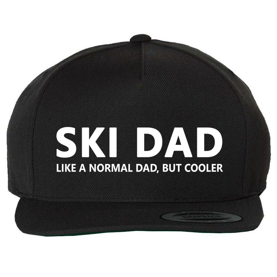Best Dad Ever Father's Day Gift For Daddy Or Father Cool Gift Wool Snapback Cap