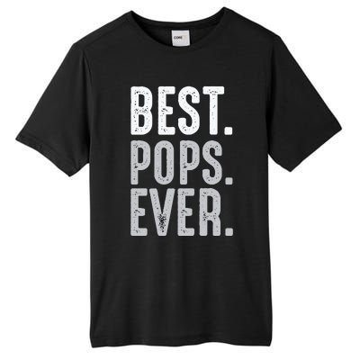 Best Dad Ever Best Pops Ever Protector Husband Fathers Day Tall Fusion ChromaSoft Performance T-Shirt