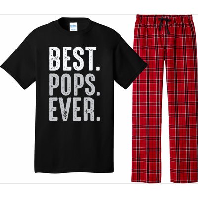 Best Dad Ever Best Pops Ever Protector Husband Fathers Day Pajama Set