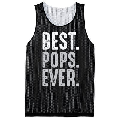 Best Dad Ever Best Pops Ever Protector Husband Fathers Day Mesh Reversible Basketball Jersey Tank