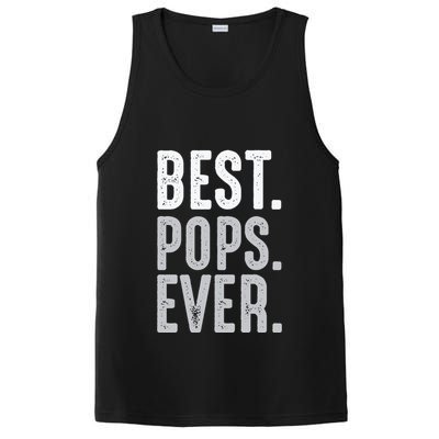 Best Dad Ever Best Pops Ever Protector Husband Fathers Day PosiCharge Competitor Tank