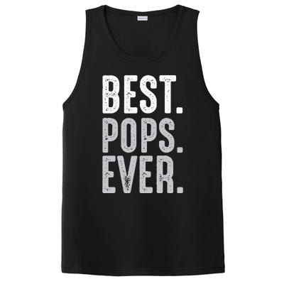 Best Dad Ever Best Pops Ever Protector Husband Fathers Day PosiCharge Competitor Tank