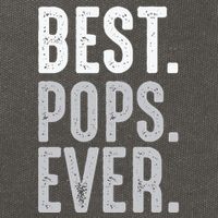Best Dad Ever Best Pops Ever Protector Husband Fathers Day Cotton Canvas Backpack