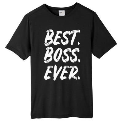 Boss Day Employee Appreciation Office Gift |S & Wo Tall Fusion ChromaSoft Performance T-Shirt