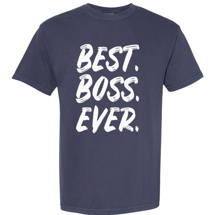 Boss Day Employee Appreciation Office Gift |S & Wo Garment-Dyed Heavyweight T-Shirt