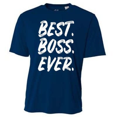 Boss Day Employee Appreciation Office Gift |S & Wo Cooling Performance Crew T-Shirt