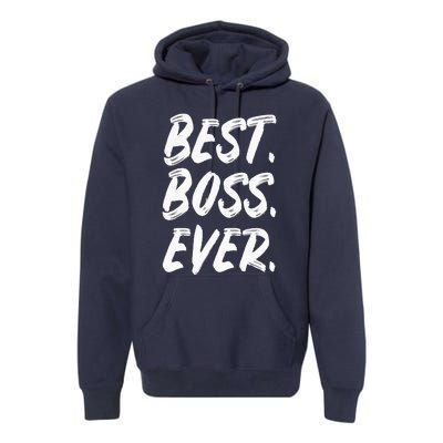 Boss Day Employee Appreciation Office Gift |S & Wo Premium Hoodie