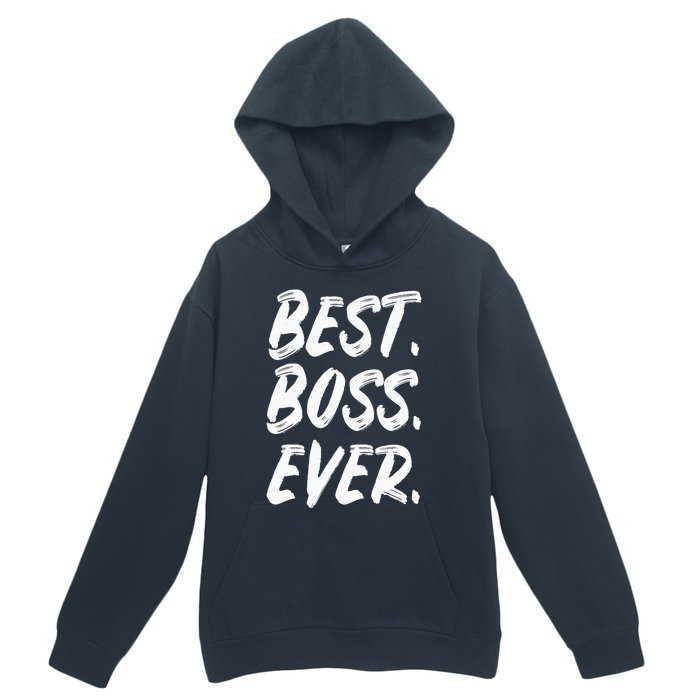 Boss Day Employee Appreciation Office Gift |S & Wo Urban Pullover Hoodie