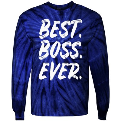 Boss Day Employee Appreciation Office Gift |S & Wo Tie-Dye Long Sleeve Shirt