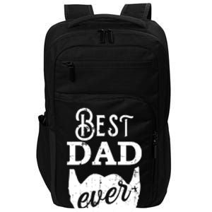 Best Dad Ever Gift For Bearded Daddys Father's Day Cute Gift Impact Tech Backpack