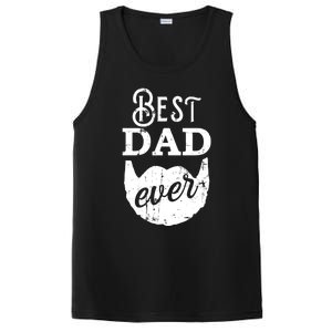 Best Dad Ever Gift For Bearded Daddys Father's Day Cute Gift PosiCharge Competitor Tank