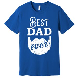 Best Dad Ever Gift For Bearded Daddys Father's Day Cute Gift Premium T-Shirt