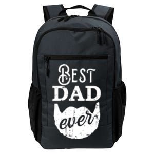 Best Dad Ever Gift For Bearded Daddys Father's Day Cute Gift Daily Commute Backpack