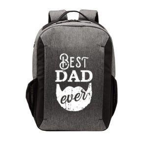 Best Dad Ever Gift For Bearded Daddys Father's Day Cute Gift Vector Backpack