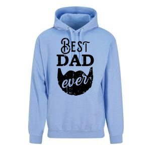 Best Dad Ever Gift For Bearded Daddys Father's Day Cute Gift Unisex Surf Hoodie