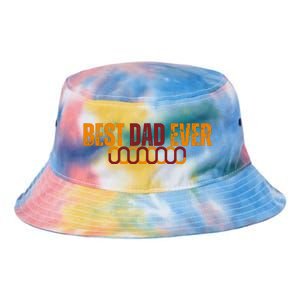 Best Dad Ever Happy Fathers Day Tie Dye Newport Bucket Hat