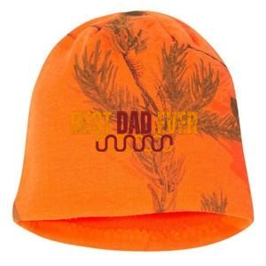 Best Dad Ever Happy Fathers Day Kati - Camo Knit Beanie