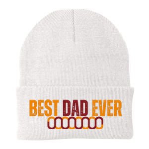 Best Dad Ever Happy Fathers Day Knit Cap Winter Beanie