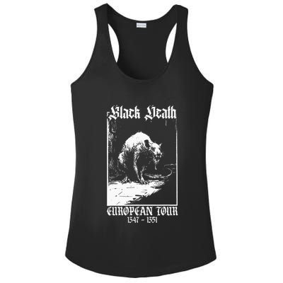 Black Death European Plague Rat Medieval History Goth Ladies PosiCharge Competitor Racerback Tank