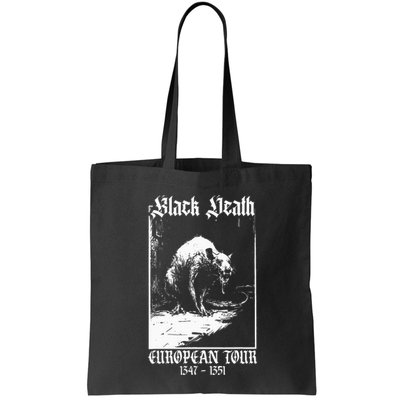 Black Death European Plague Rat Medieval History Goth Bag