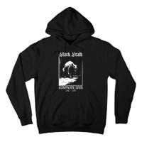 Black Death European Plague Rat Medieval History Goth Tall Hoodie