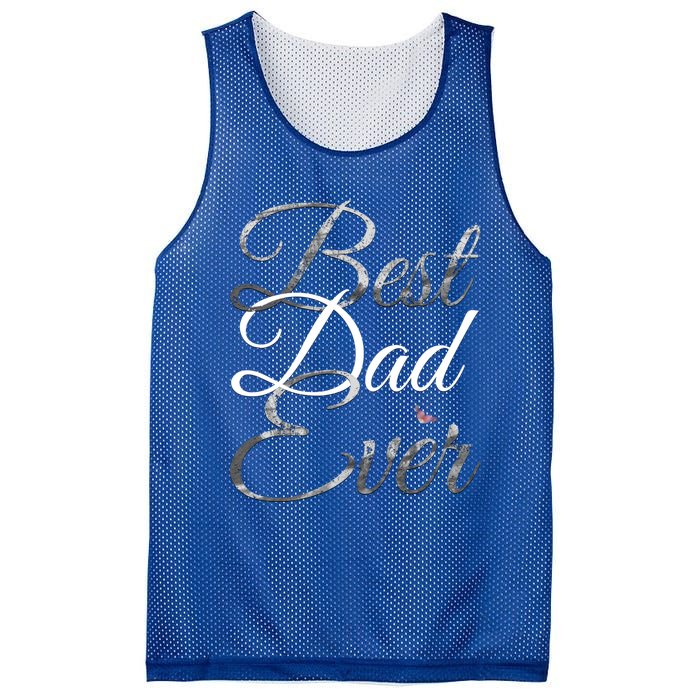 Best Dad Ever Tee Cute Fathers Day Gift Mesh Reversible Basketball Jersey Tank