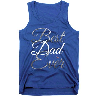 Best Dad Ever Tee Cute Fathers Day Gift Tank Top