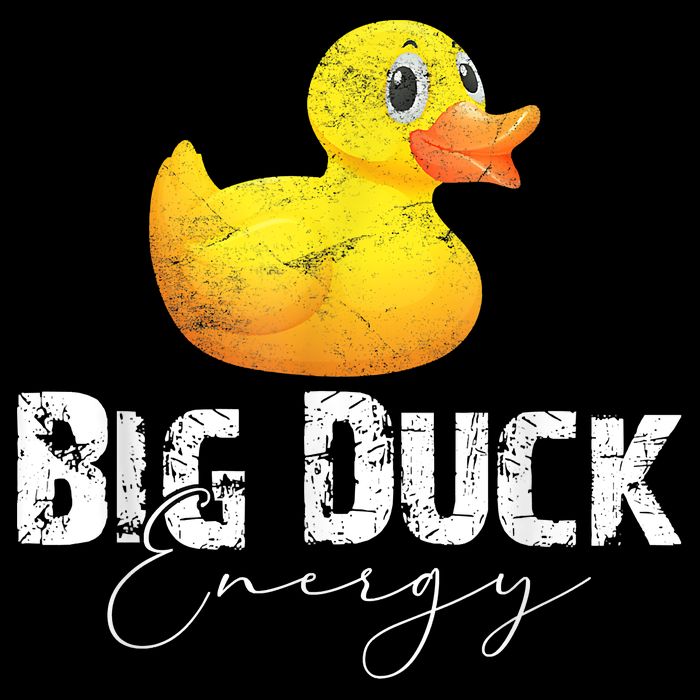Big Duck Energy Yellow Rubber Duck Lover Bucket Hat