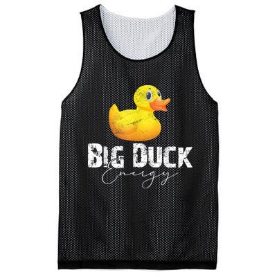 Big Duck Energy Yellow Rubber Duck Lover Mesh Reversible Basketball Jersey Tank