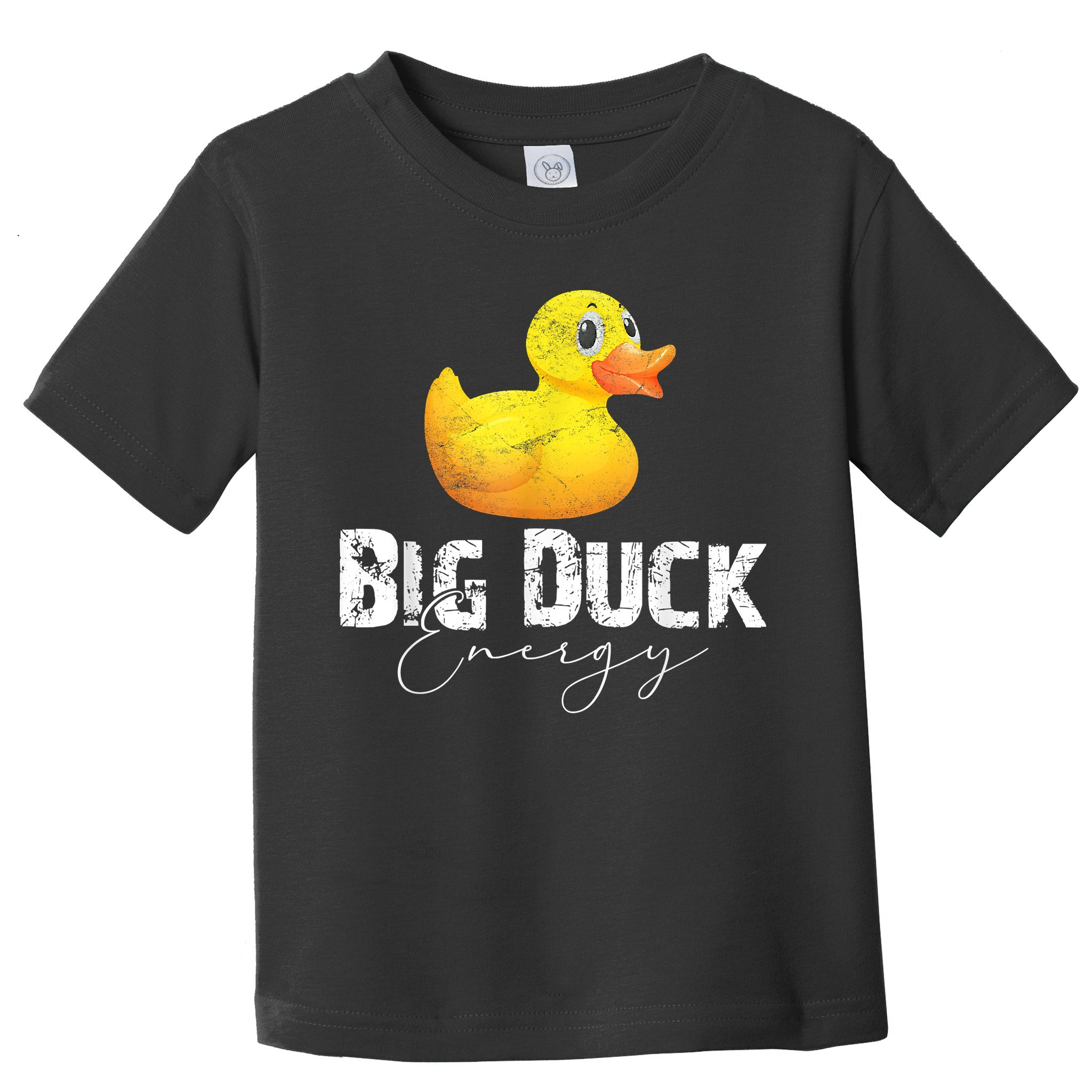 Big Duck Energy Yellow Rubber Duck Lover Toddler T-Shirt