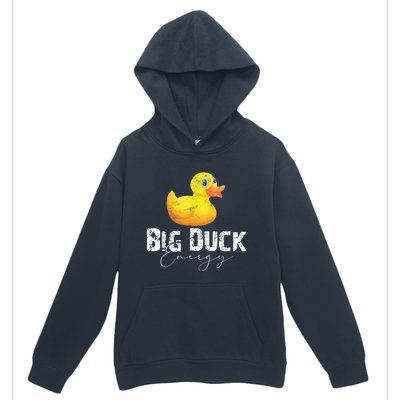 Big Duck Energy Yellow Rubber Duck Lover Urban Pullover Hoodie