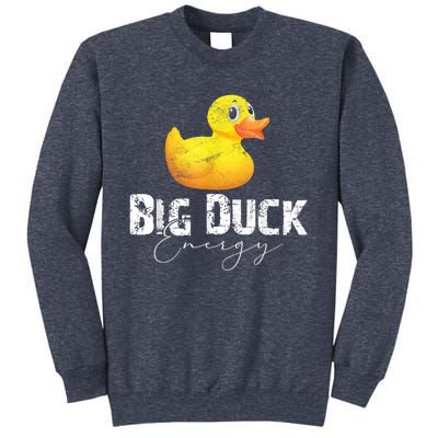 Big Duck Energy Yellow Rubber Duck Lover Sweatshirt