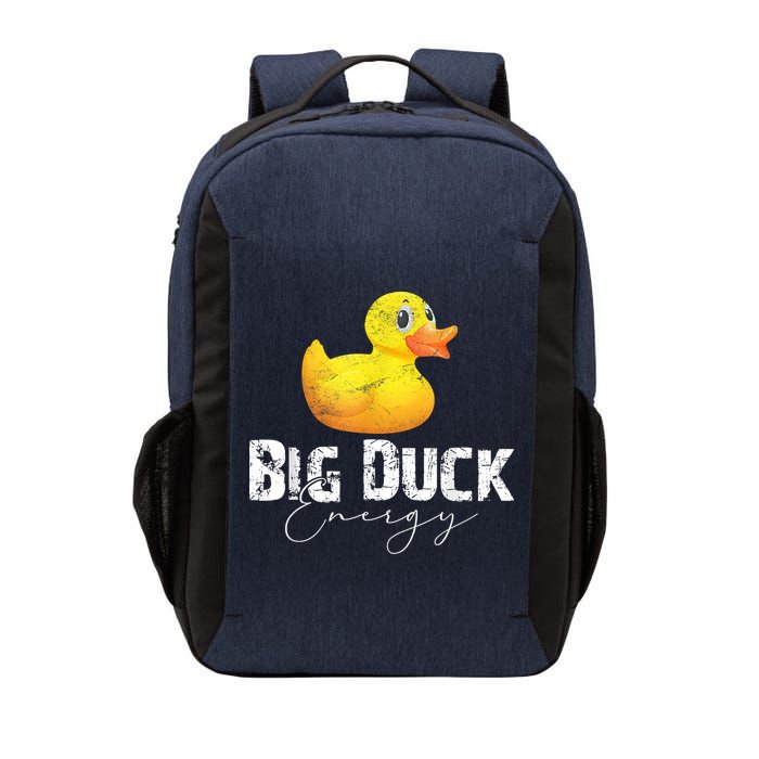 Big Duck Energy Yellow Rubber Duck Lover Vector Backpack