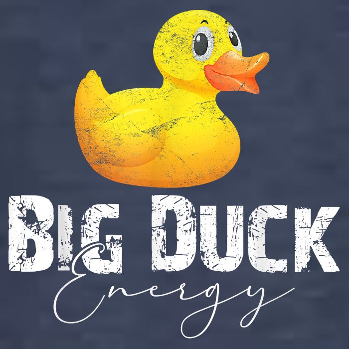 Big Duck Energy Yellow Rubber Duck Lover Vector Backpack