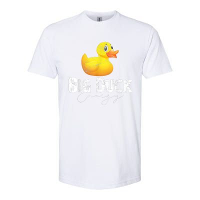 Big Duck Energy Yellow Rubber Duck Lover Softstyle CVC T-Shirt