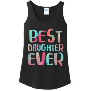 Best Daughter Ever Mother's Day Ladies Essential Tank