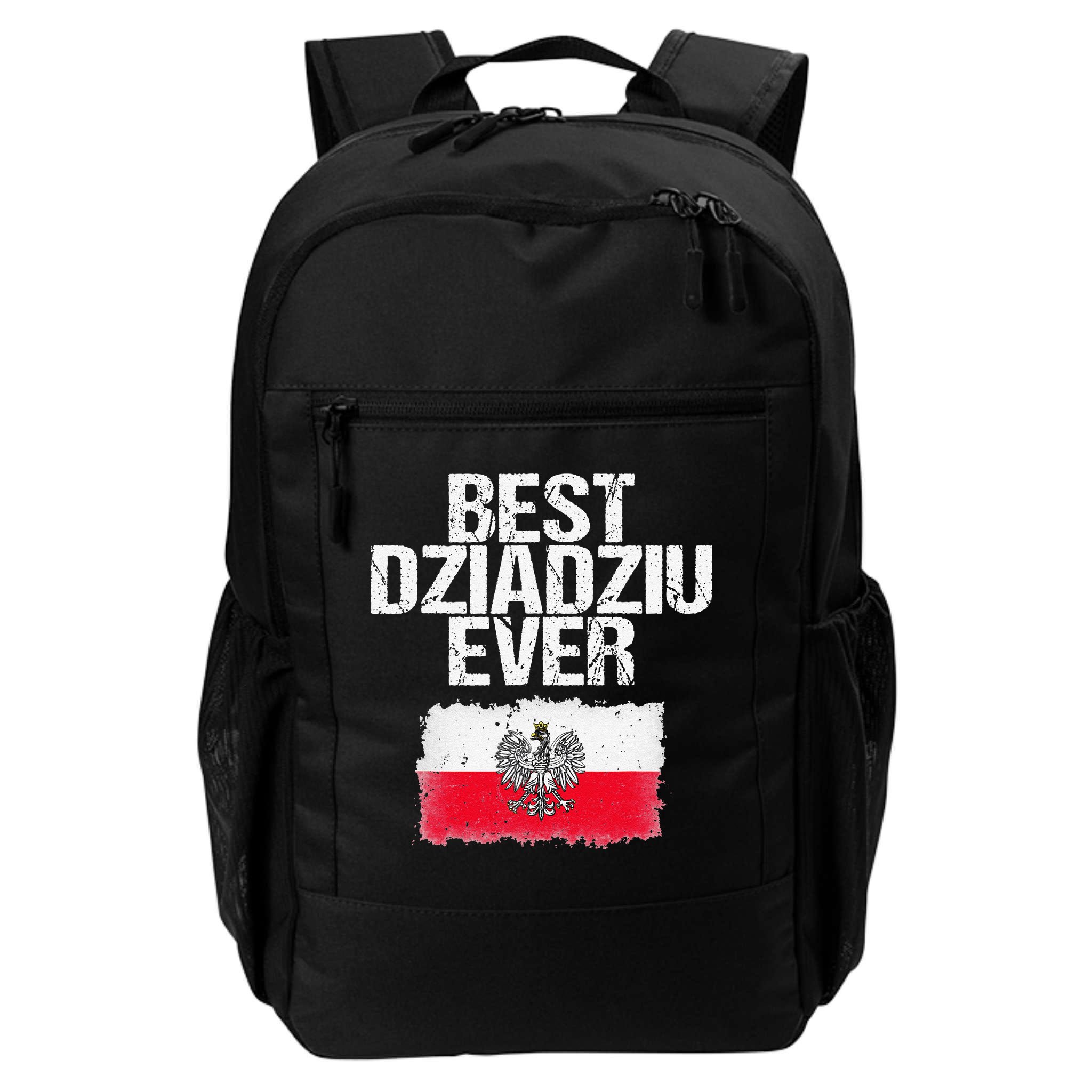 Best Dziadziu Ever Fathers Day Polish Grandpa Gift Backpack