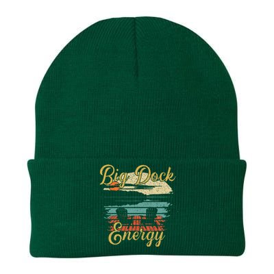 Big Dock Energy Summer Cottage Vacation Lake Life Knit Cap Winter Beanie