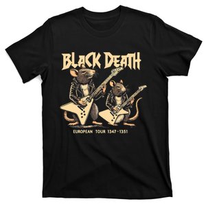 Black Death European Ren Faire Medieval History Goth T-Shirt