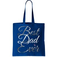 Best Dad Ever Tee Cute Fathers Day Gift Cool Gift Tote Bag