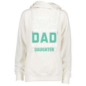 Best Dad Ever Papa Daddy Fatherhood Fathers Day Gift Womens Funnel Neck Pullover Hood