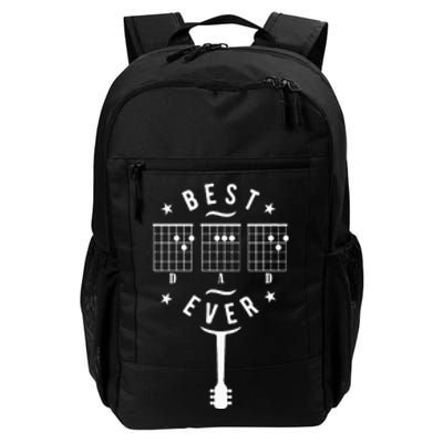 Best Dad Ever Guitar Dad Guitar Chord Daily Commute Backpack