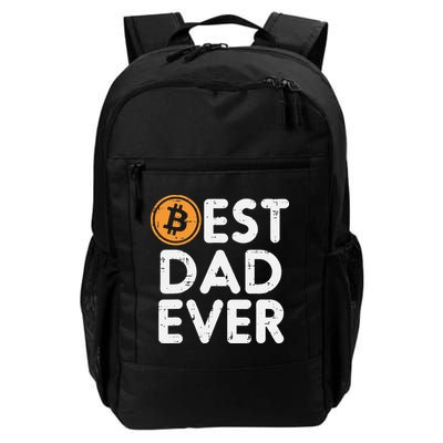 Best Dad Ever Bitcoin Crypto Cryptocurrency Daddy Papa Backpack