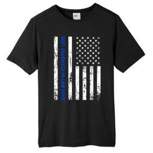 Best Daughterinlaw Ever Retro American Flag Son Gift Tall Fusion ChromaSoft Performance T-Shirt