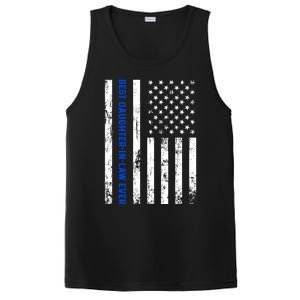 Best Daughterinlaw Ever Retro American Flag Son Gift PosiCharge Competitor Tank