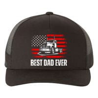 Best Dad Ever Flag Truck Dad Trucker Dad Best Trucking Dad Yupoong Adult 5-Panel Trucker Hat